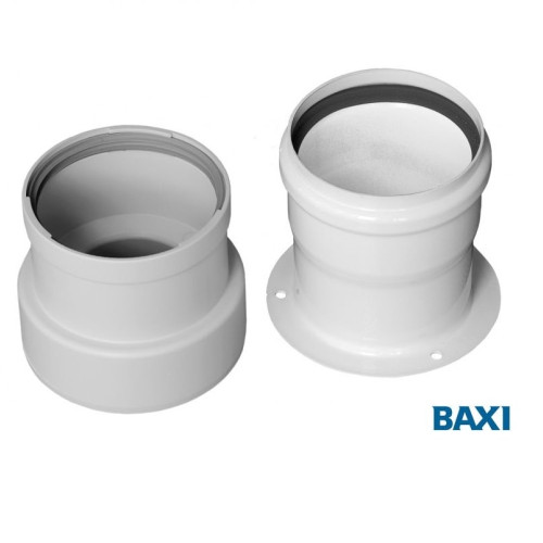 Переходной комплект на раздельные трубы, полипропиленовый, диам. 80 мм, HT Baxi арт. KHG71405911-