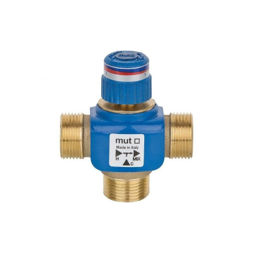 Клапан регулируемый термостатический смесительный MUT RAW KVs4 30-65