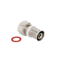 Пресс соединение с накидной гайкой 16 x 1/2" Valtec (арт.VTM.222.N.001604)