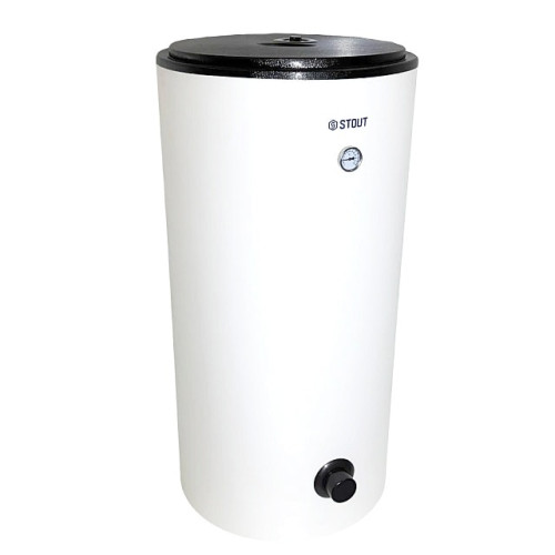 Настенный бойлер косвенного нагрева Stout OptiBase SWH-2110 200 литров правое подключение