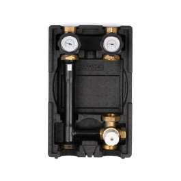 Насосная группа Elsen DN25 без насоса со смесителем и клапаном (арт.EFG25.031)