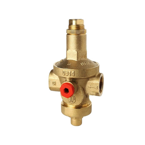 Редуктор давления Giacomini 2" мембранного типа, нехромированный