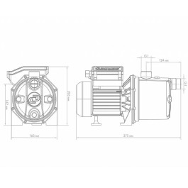 Поверхностный насос Джилекс "Джамбо" 60/35 Н (2.0)