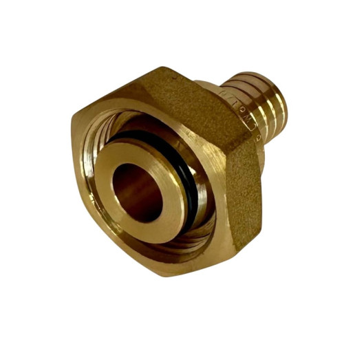 Переходник с НГ гайкой ROMMER 20х3/4" мм, под евроконус, для сшитого полиэтилена