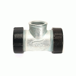 Тройник соединительный чугунный Gebo TK 15x1/2" ВР резьба