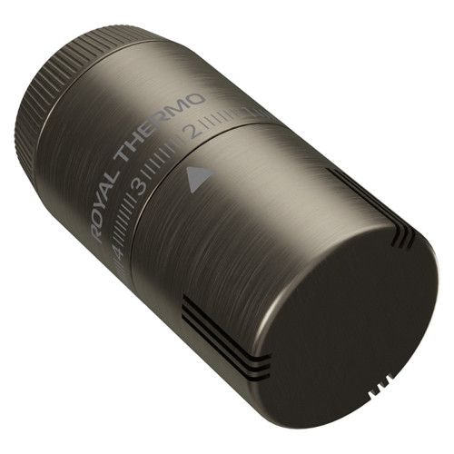 Термоголовка жидкостная Royal Thermo Design М30х1,5 (Никель матовый)