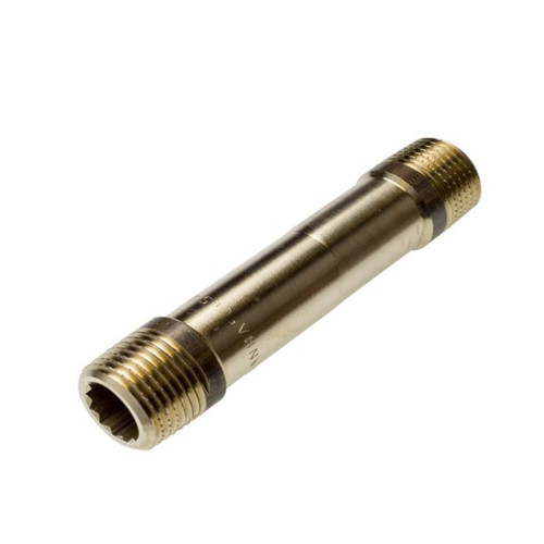 Ниппель бронзовый удлиненный Sanha Purafit 1 1/2"х50мм с НР резьбой, 3530 арт.1353011250