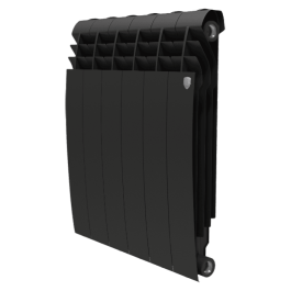 Биметаллический радиатор Royal Thermo BiLiner 500 Noir Sable (6 секций)