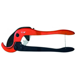 Ножницы Tim для резки металлопластиковых и полимерных труб 16-63мм цвет красный