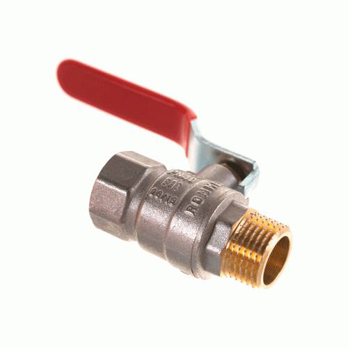 Кран шаровой Rommer 1" ВН/НР ручка-рычаг