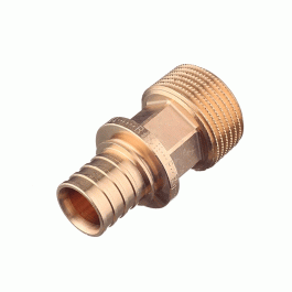 Переходник с НР резьбой Rehau Rautitan 20x3/4" DZR латунь (MX)