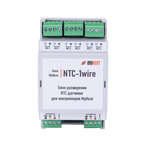 Блок расширения MyHeat NTC-1wire