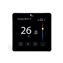Термостат электронный проводной программируемый Wester RT08PWF (встраиваемый)