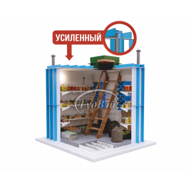 Пластиковый погреб ГудВэй Классик 5*2м