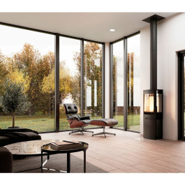 Печь-камин Nordpeis Duo 4 вертикальный 5 кВт