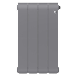 Биметаллический радиатор Royal Thermo Infinity 500 Silver Satin (6 секций)