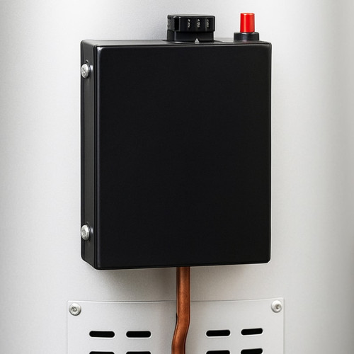 Газовый накопительный водонагреватель Turskov VIC300L с пьезорозжигом + сервисный люк