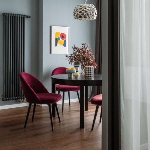 Стальной трубчатый радиатор Delta 2180 4 секции нижнее подключение