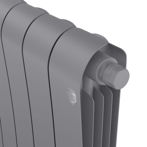 Биметаллический радиатор Royal Thermo Infinity 500 VR80 Silver Satin (12 секций)