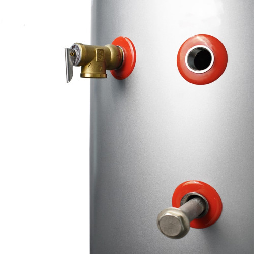 Газовый накопительный водонагреватель Turskov VIC300L с пьезорозжигом + сервисный люк