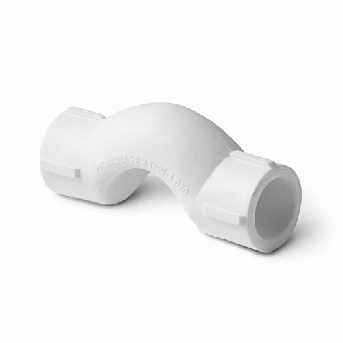 Обвод полипропиленовый Pro Aqua ДУ 32 мм короткий с муфтами