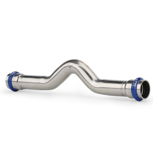 Обвод двухраструбный Varmega Inox Press 15х15 мм