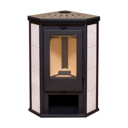 Печь-камин Мета Одер 7 кВт без плиты угловой