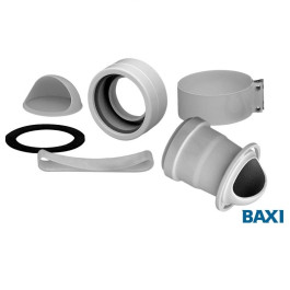 Переходной комплект для раздельных труб 80 мм Baxi (AFR)(арт. KHG71406151)