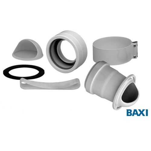 Переходной комплект для раздельных труб 80 мм Baxi (AFR)(арт. KHG71406151)