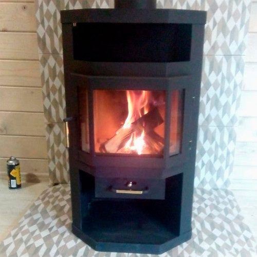 Печь-камин Мета Ока 6 кВт без плиты