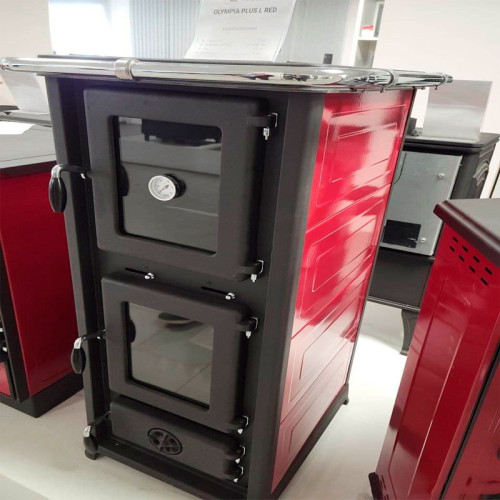 Печь-камин MBS Olymp Plus red