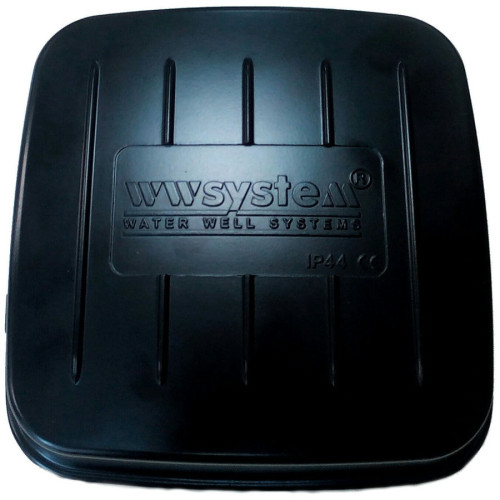 Скважинная крышка EMS А1645 110 - 140 алюминий с клеммной коробкой