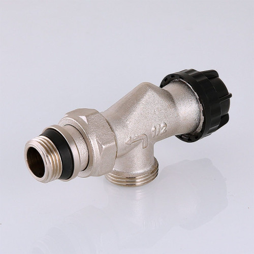 Клапан радиаторный осевой Valtec 1/2"x3/4" арт.VT.180.NER.04 под евроконус