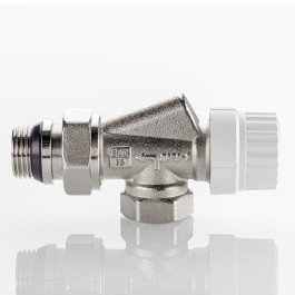 Клапан радиаторный осевой Valtec М30х1,5 DN15 1/2" арт.VT.179.NRC.04