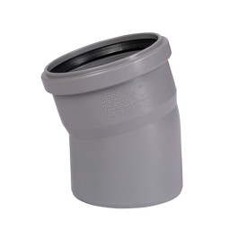 Отвод канализационный Ostendorf HTB 110x15° (арт.115100)