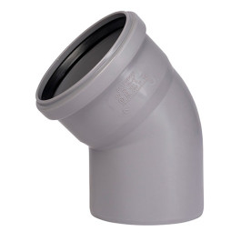 Отвод канализационный Ostendorf HTB 110x45° (арт.115120)