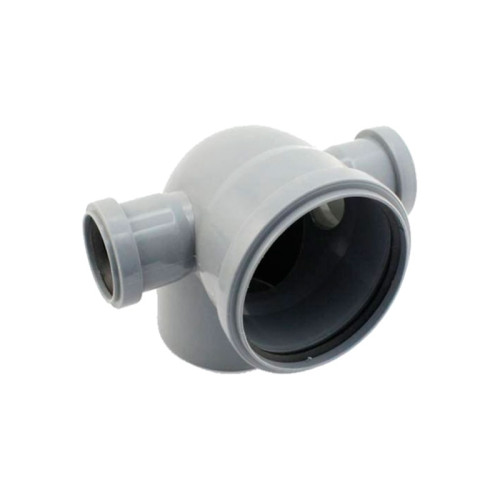 Отвод с двумя патрубками Sinikon Standart 110/50 мм 87º