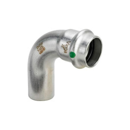 Угол пресс Viega Sanpress Inox 15мм. 90° из нержавейки (арт. 435707) серия 2316.1