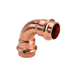 Отвод медный Viega Profipress В-В c SC-Contur 12x90° (арт.291488)