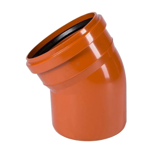 Отвод 30° канализационный Ostendorf KGB 250 (арт.224210)