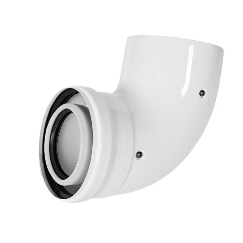 Отвод конденсационный 90° Rommer DN 80/125