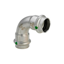 Угол пресс Viega Sanpress Inox 15мм. 90° из нержавейки (арт. 435639) серия 2316