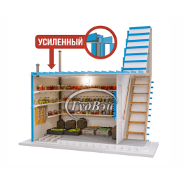 Пластиковый погреб ГудВэй Смарт 1,5*2,4м