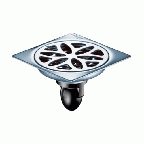 Трап для душа MagDrain PC03Q50-B (100*100, магнитный клапан, Нерж. Матовый)