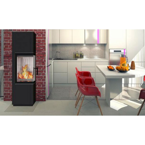 Печь-камин BEF Virgo 7E угловая