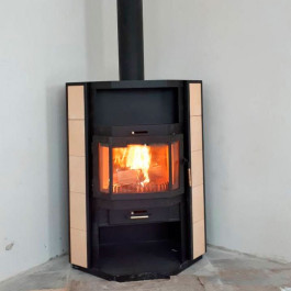 Печь-камин Мета Печора 9 кВт без плиты