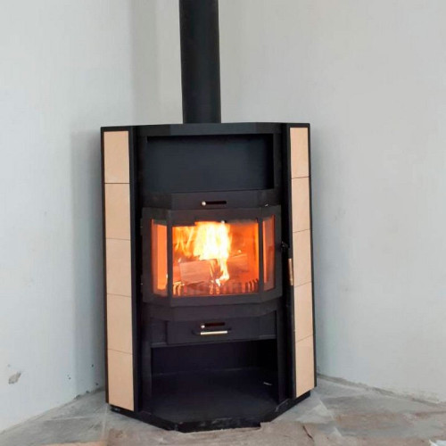 Печь-камин Мета Печора 9 кВт без плиты