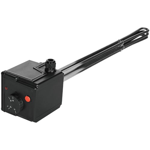 ТЭН Stout 9 kW (3 фазы) 1 1/2 "+ 2 термостата (основной и аварийный)
