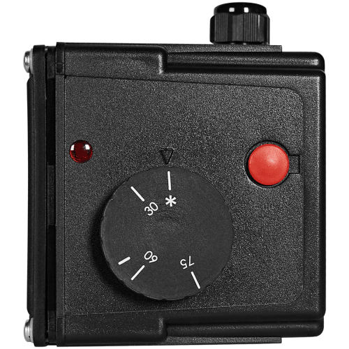 ТЭН Stout 9 kW (3 фазы) 1 1/2 "+ 2 термостата (основной и аварийный)