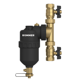 Магнитный сепаратор шлама поворотный, ВР 1" корпус- композит Rommer